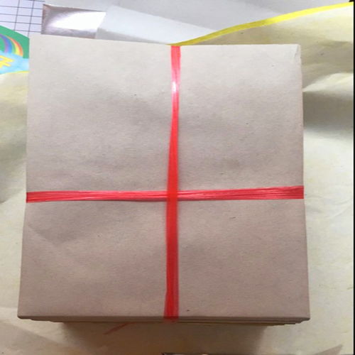 精工細作 14×19厘米覆膜元寶紙千張批發(fā)，金箔銀紙助陣元寶機高效作業(yè)
